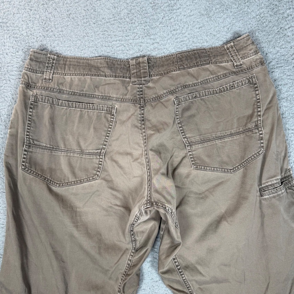Kuhl Crag Series Mens 36x30 Brown Hiking Outdoor Pants Articulated Knee Cotton - Picture 4 of 13